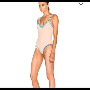 Kiini scoop back one piece maillot - Luna